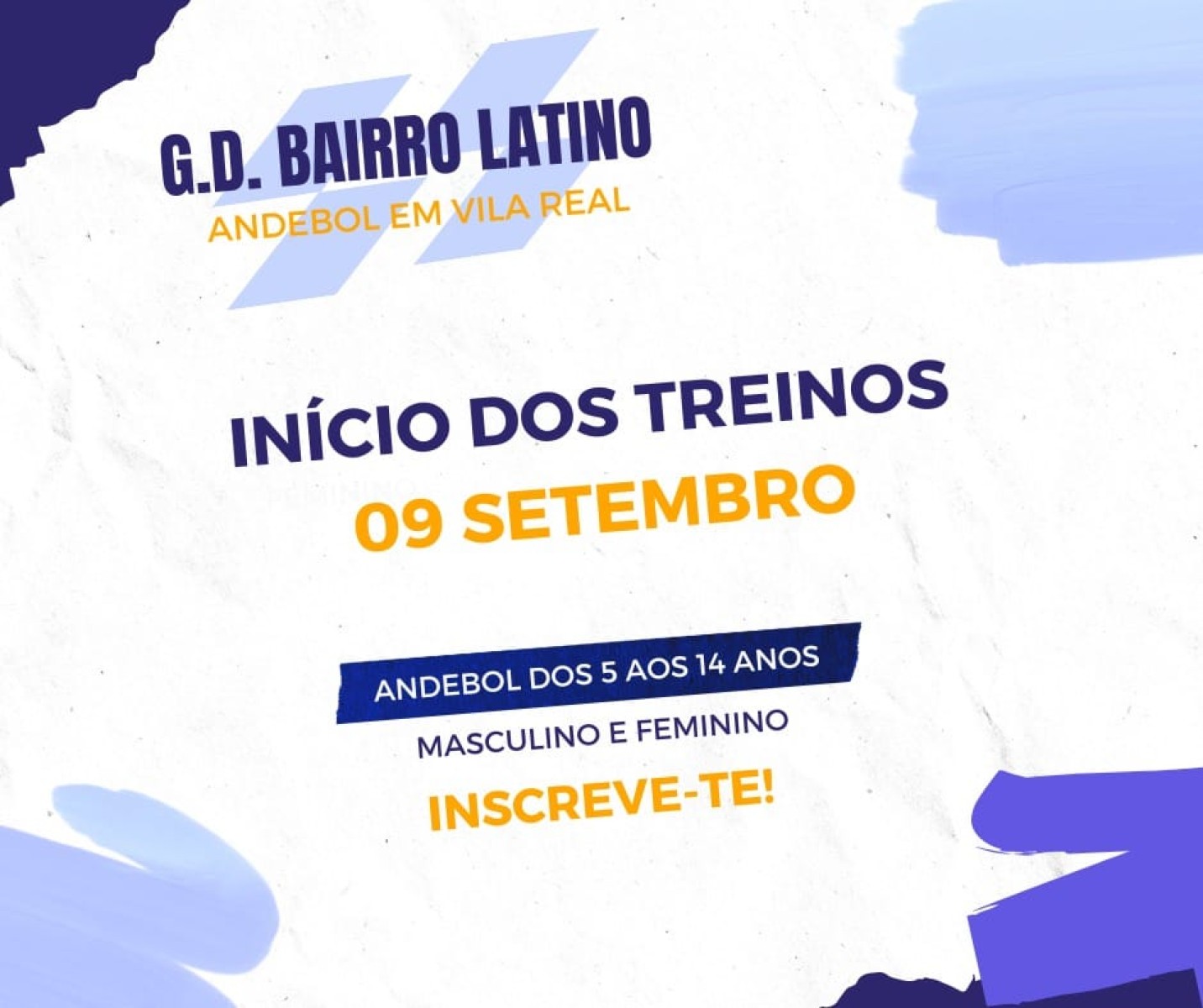O Andebol em Vila Real está de volta! Início dos treinos a 9 de setembro.