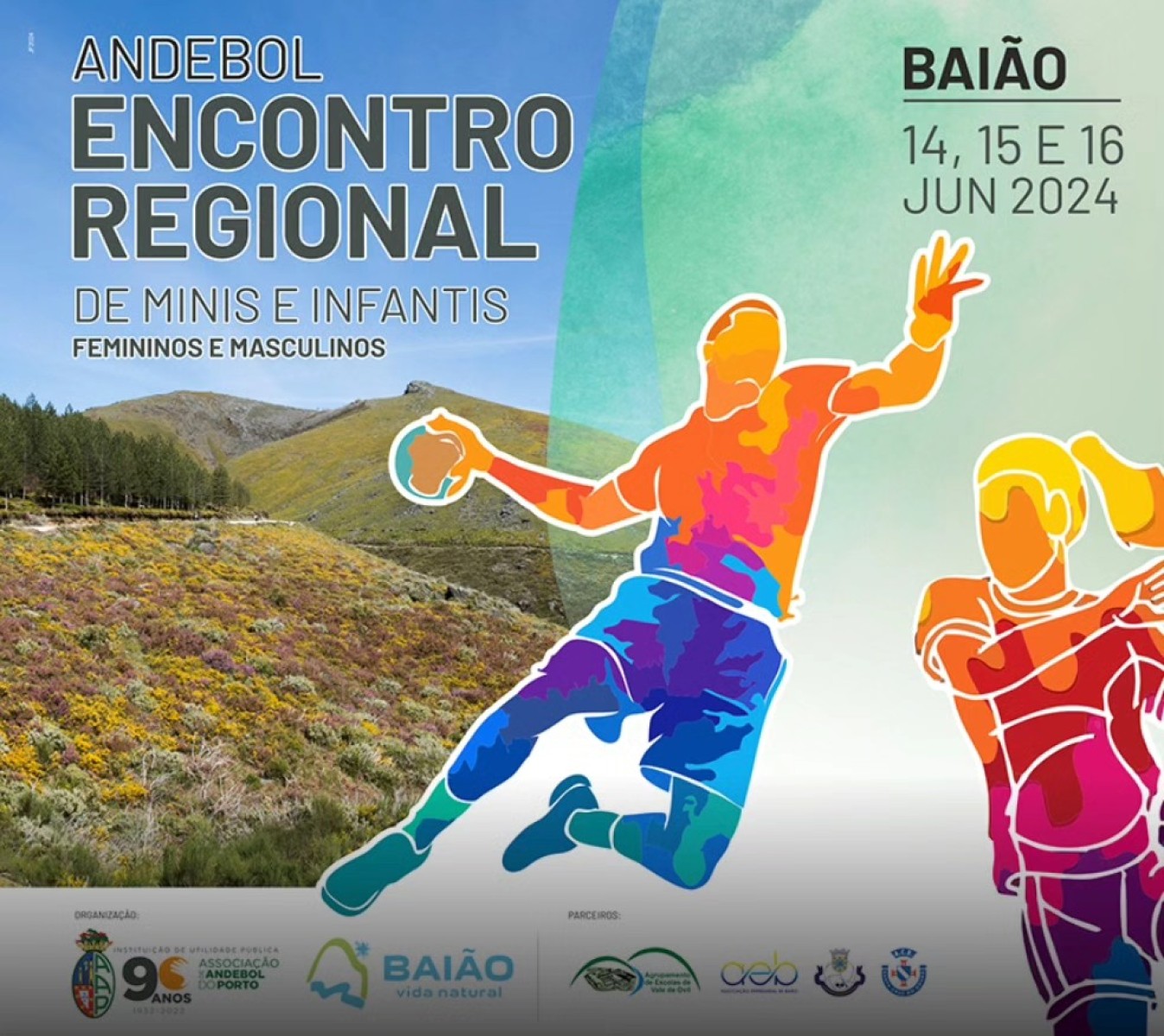 Encontro Regional de Andebol em Baião
