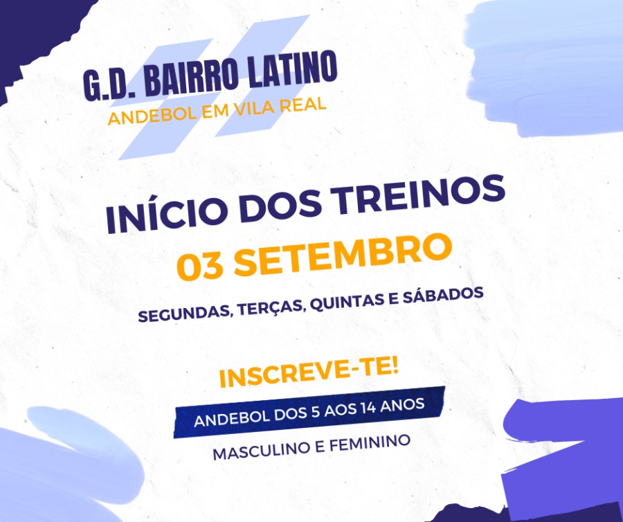INÍCIO DOS TREINOS ANDEBOL 24/25